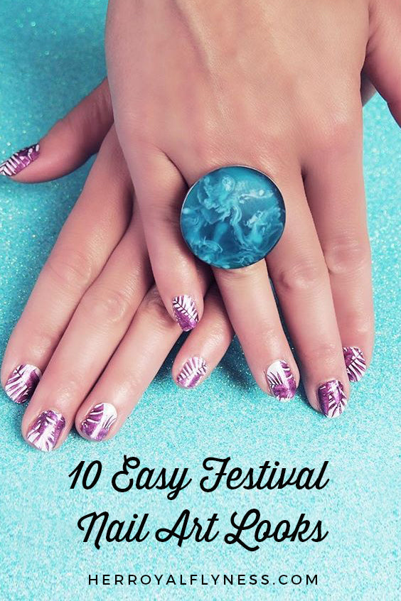 10 Easy Festival Nail Art Looks