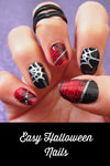 Fast and Fab Halloween Nails without Nail Polish