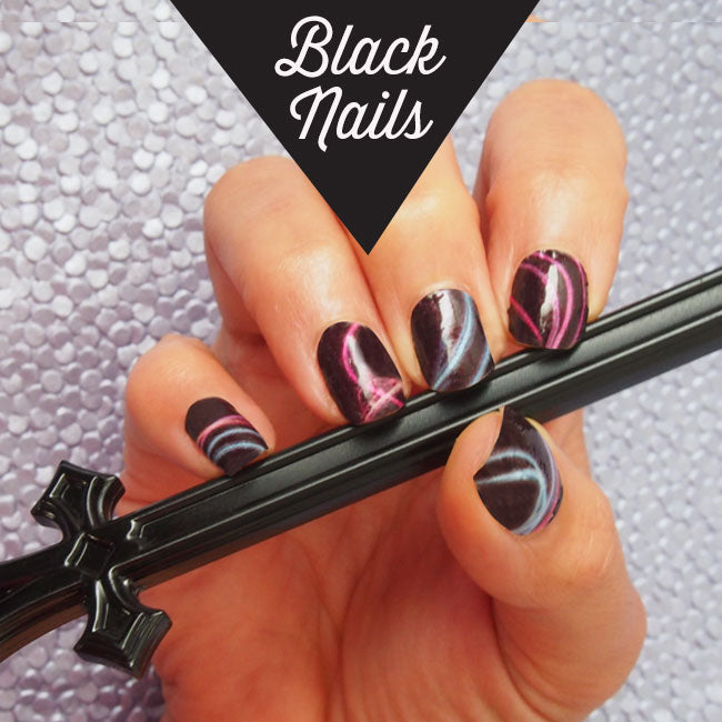 Black fingernails